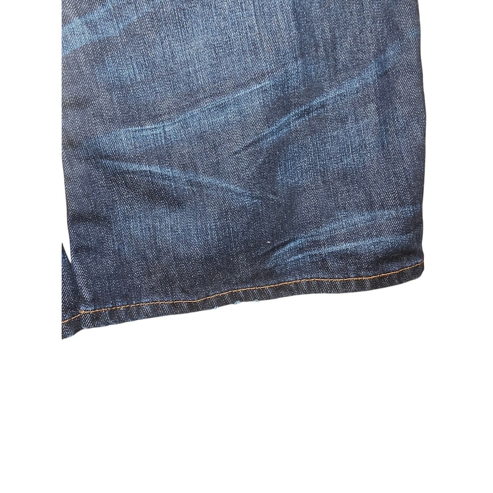 Gap 1969 Men Dark Star Bootcut Jeans 38x32 Ringspun Cotton Denim Indigo 715511 - Picture 12 of 16